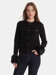 TWINSET Marynarka 252TT3040 Czarny Regular Fit