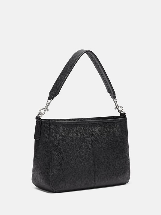 Liebeskind Berlin Skórzana torebka "Brooke M" w kolorze czarnym - 31 x 22 x 11 cm rozmiar: onesize