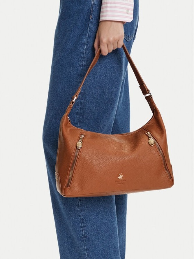 Beverly Hills Polo Club Torebka CEO-BHPC-C-003-08 Brązowy