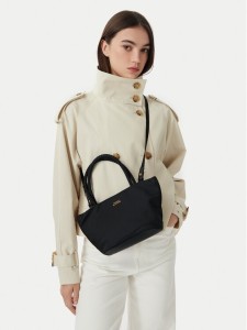 Tommy Hilfiger Torebka Th Marina Bucket Nylon AW0AW18831 Czarny