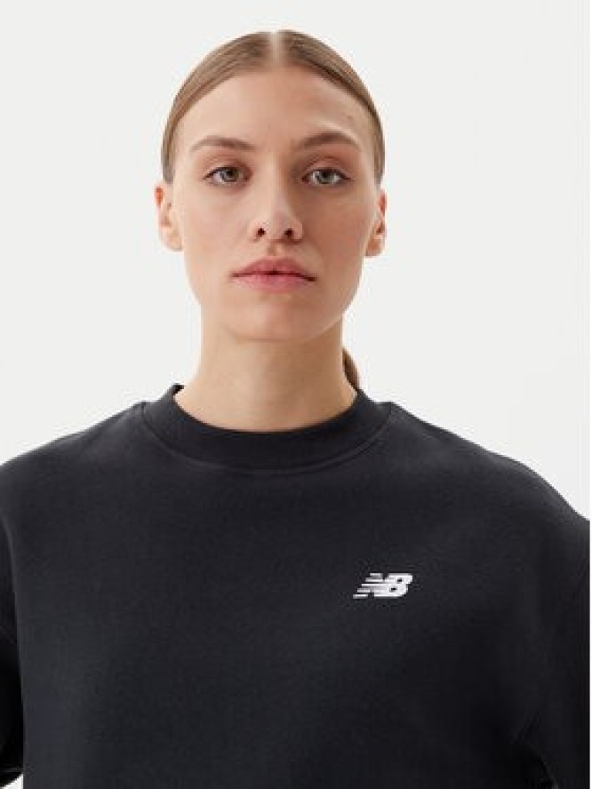 New Balance Bluza WT51949 Czarny Oversize