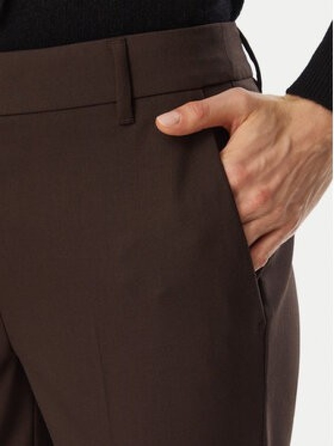 Marella Spodnie materiałowe Esordio 2623136201 Brązowy Regular Fit