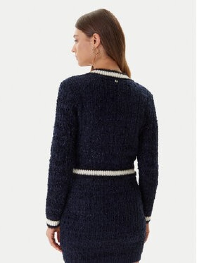 Guess Kardigan W5BR0E Z4090 Granatowy Slim Fit