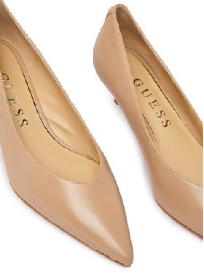 Guess Czółenka FLTCSE LEA08 Beżowy