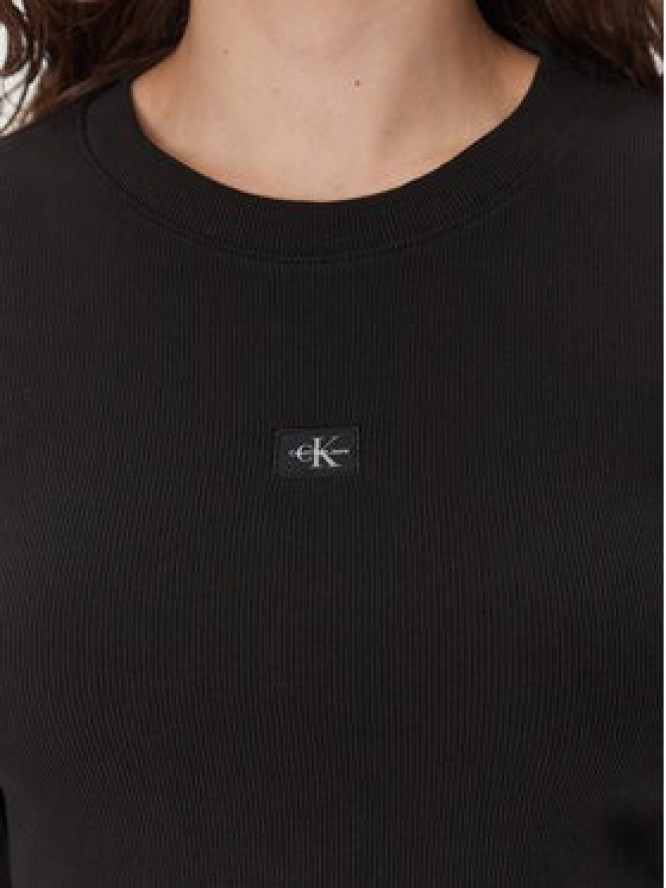 Calvin Klein Jeans Sukienka codzienna J20J225112 Czarny Slim Fit