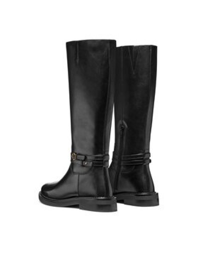 Geox Oficerki D Serilda D56WYA 00043 C9999 Czarny