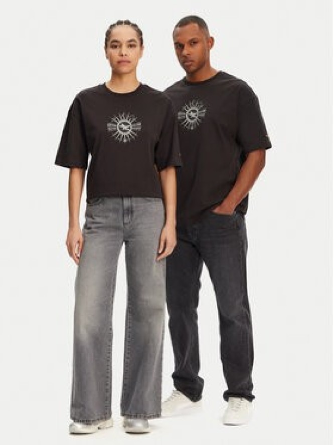 Puma T-Shirt Unisex Harry Potter 630092 Czarny Oversize