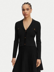 Guess Kardigan W5YR11 Z0130 Czarny Regular Fit