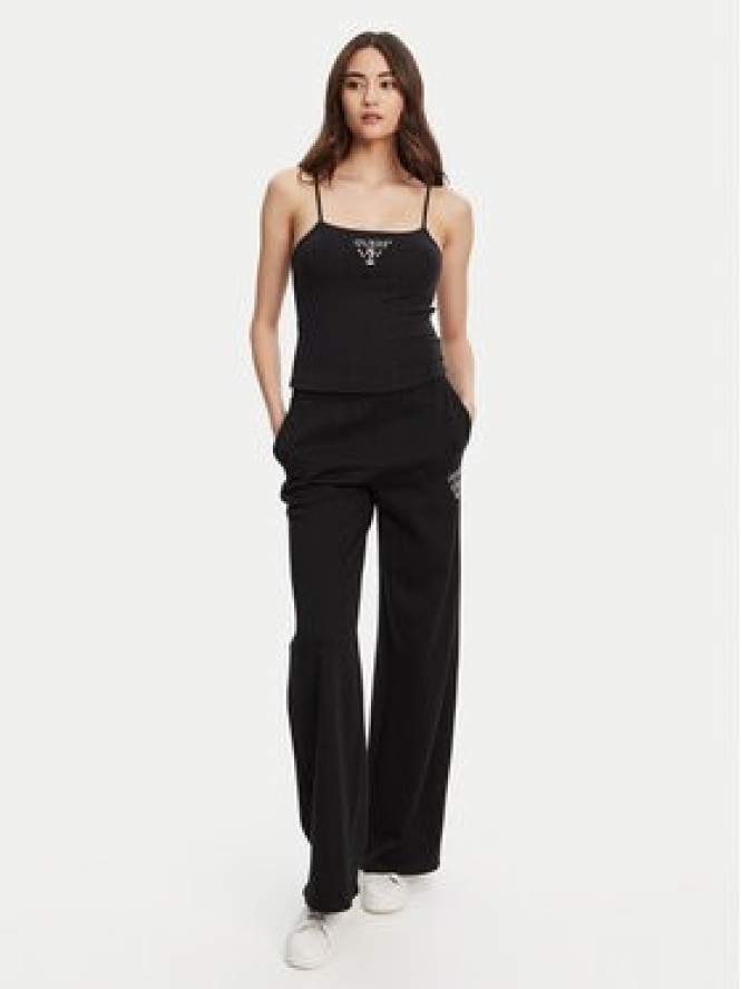 Guess Spodnie dresowe V5RB12 KC3D2 Czarny Regular Fit