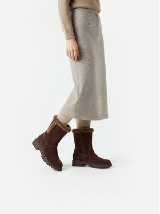 Clara Barson Botki CEO-HY90165-8 Brązowy