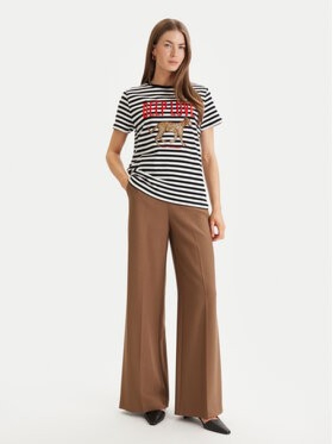 LOLA CASADEMUNT T-Shirt LS2615107 Czarny Regular Fit