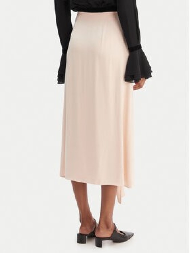 BOSS Spódnica midi Vemuth 50552076 Różowy Regular Fit