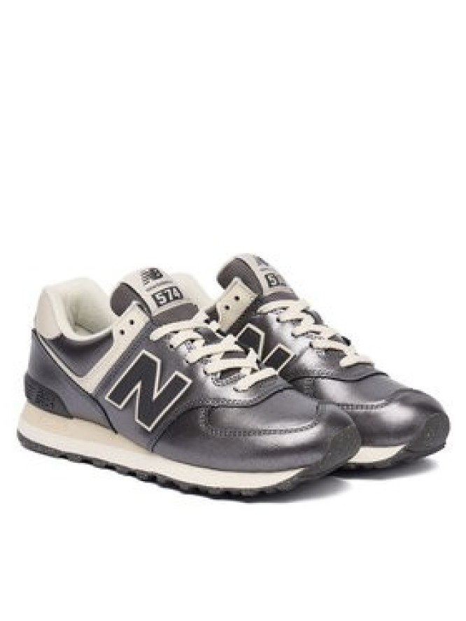New Balance Sneakersy WL574MGS Srebrny
