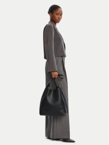 Tory Burch Torebka Romy Hobo 170964 Czarny