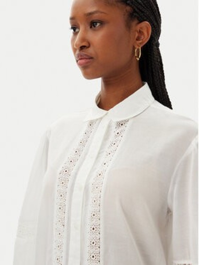 Gaudi Koszula 511FD45028 Écru Regular Fit