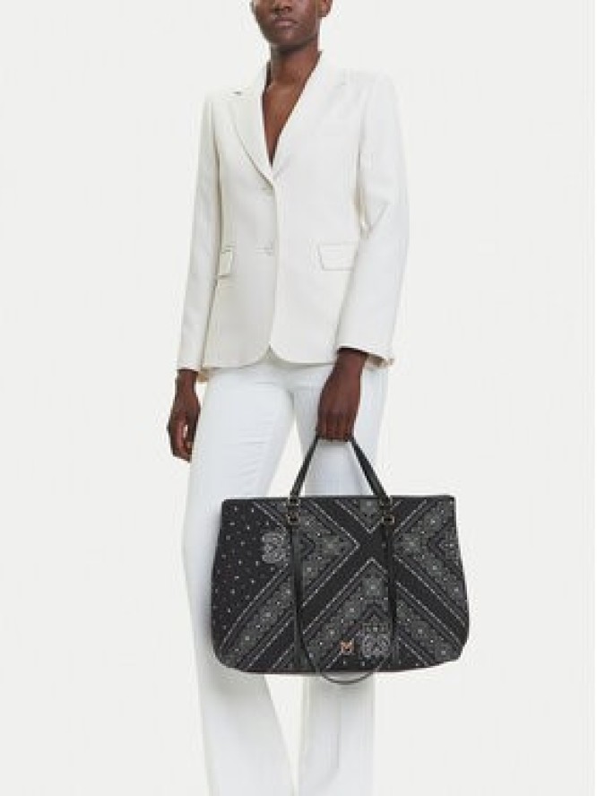 PINKO Torebka Shopper Extra PE 25 PLTT104900 A2AS Czarny