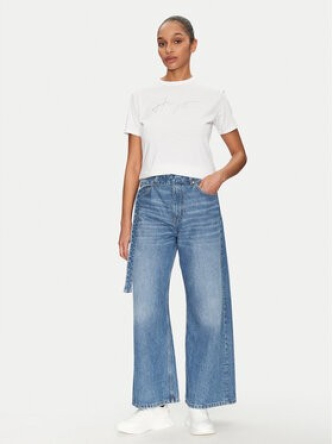 HUGO T-Shirt Damacia 50535491 Biały Regular Fit