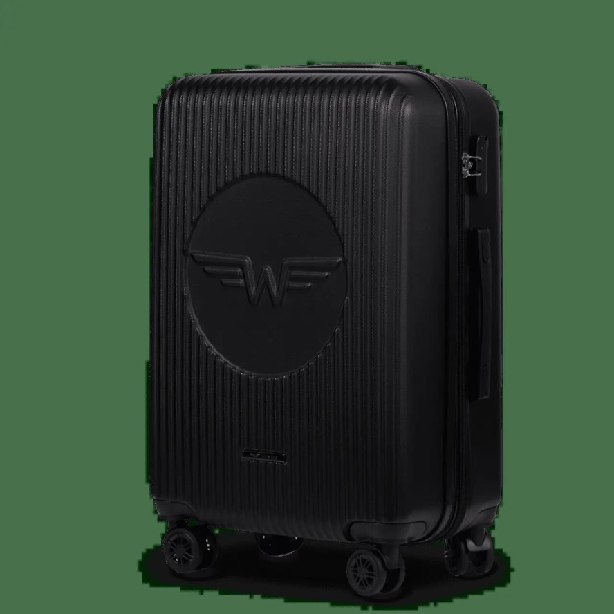 Walizka średnia Wings Swallow 3.0 BLACK 24"