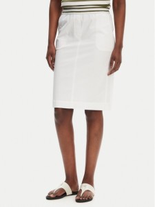 Olsen Spódnica ołówkowa 16001367 Biały Slim Fit