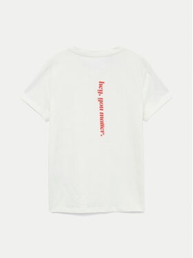 Vero Moda T-Shirt Blair 10325914 Biały Regular Fit