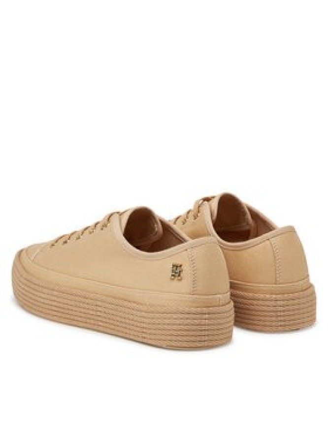 Tommy Hilfiger Espadryle Vulc Espadrille Sneaker FW0FW08404 Beżowy
