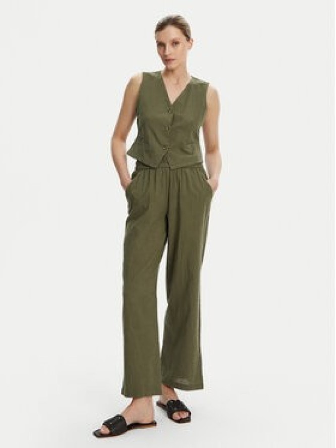 Vero Moda Kamizelka Caia 10333795 Zielony Regular Fit