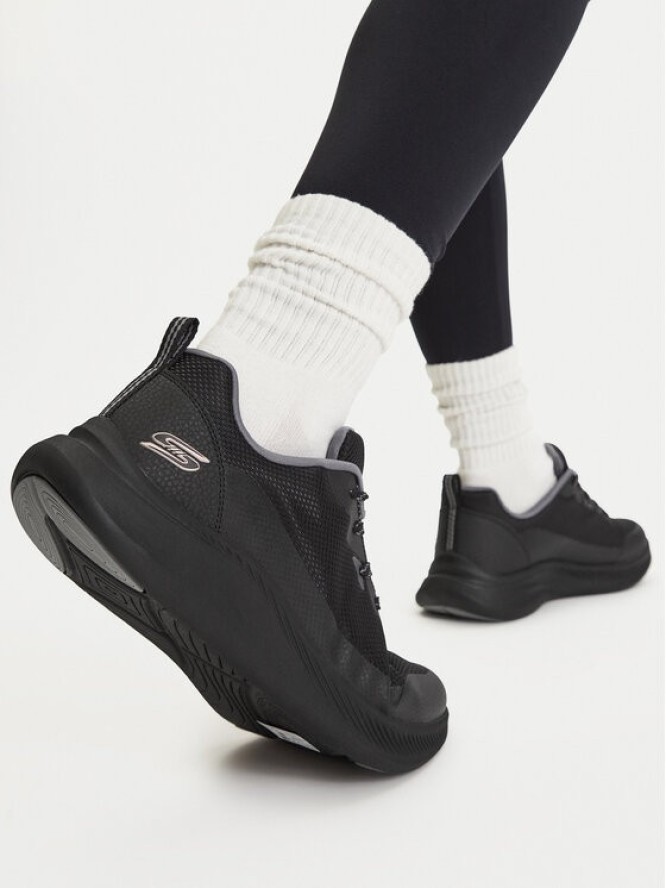 Skechers Sneakersy Bobs Moda Flex 117730/BBK Czarny