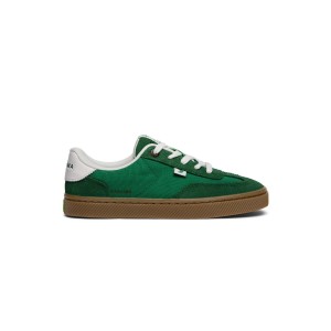 Sneakersy skórzane Cariuma TOCA Nylon And Suede Gum Green