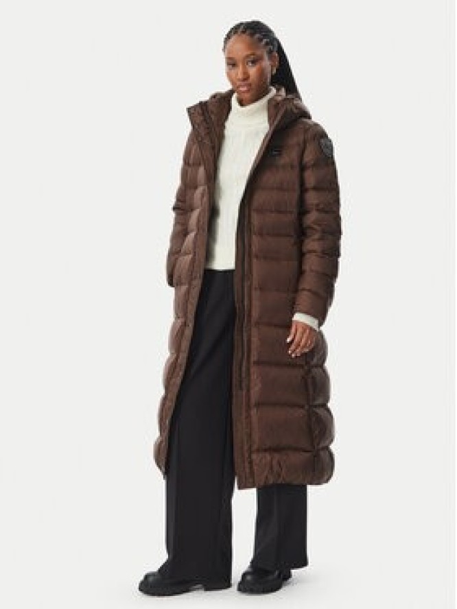 Blauer Kurtka zimowa Anita 26WBLDK03043 006047 Brązowy Regular Fit