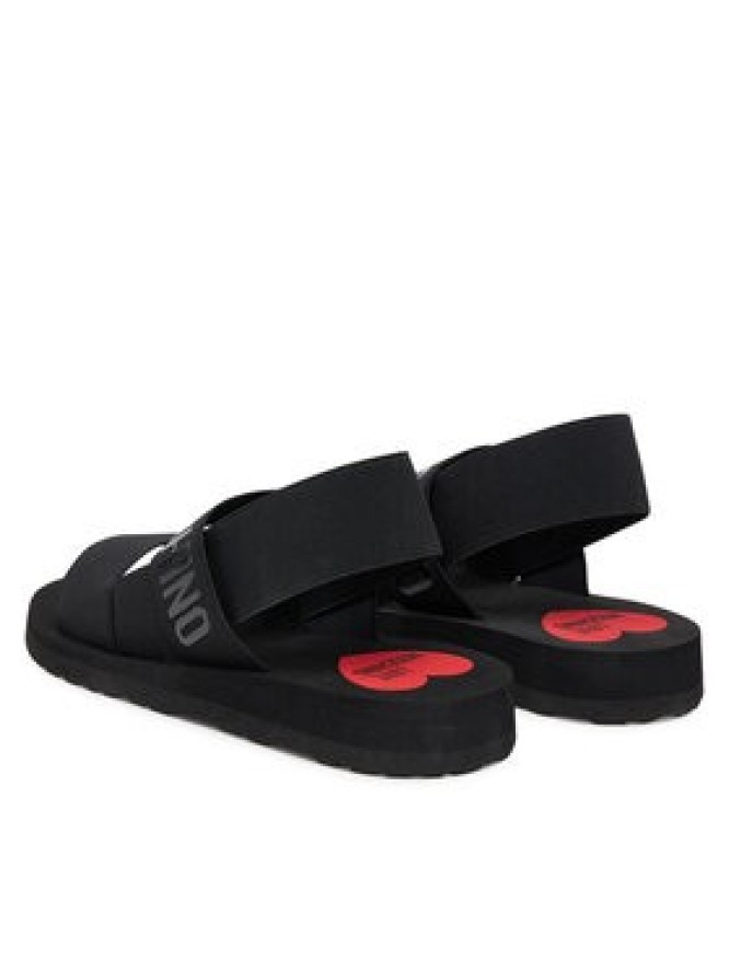 LOVE MOSCHINO Sandały JA16033G0MJN7000 Czarny