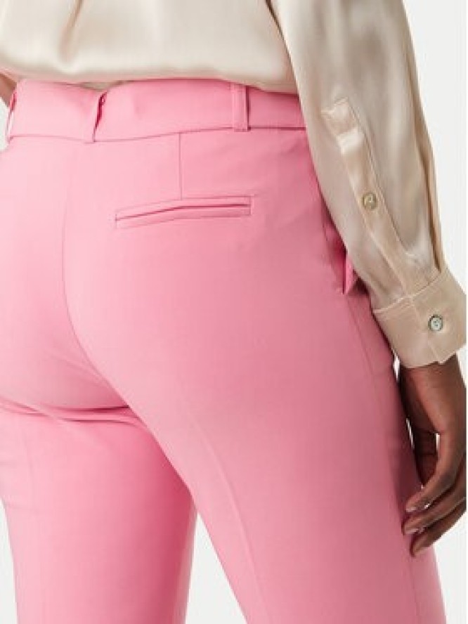 Rinascimento Spodnie materiałowe CFC0128638003 Różowy Slim Fit