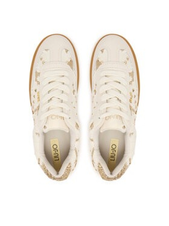 Liu Jo Sneakersy Connor 06 BF6049 TX336 Kremowy