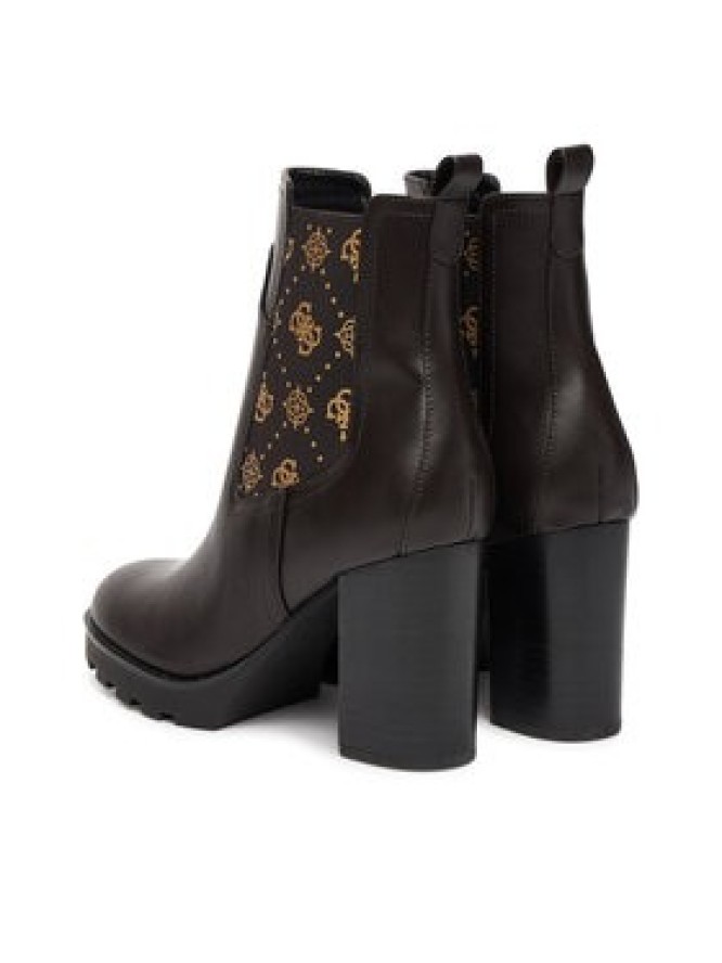 Guess Botki FLFNLL ELE10 Czarny