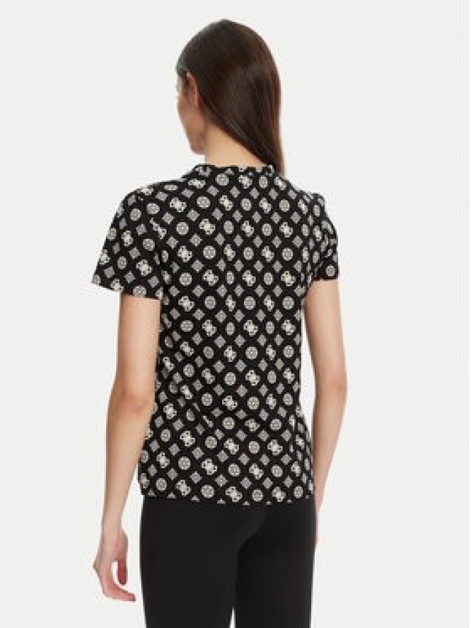 Guess T-Shirt V5YI04 I3Z14 Czarny Regular Fit