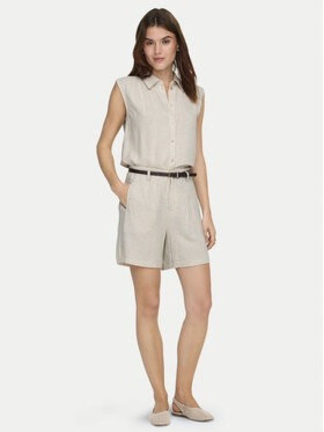 ONLY Szorty materiałowe Siesta 15367413 Beżowy Regular Fit