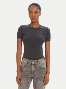 Miss Sixty T-Shirt 6S2SJ39400 Szary Slim Fit