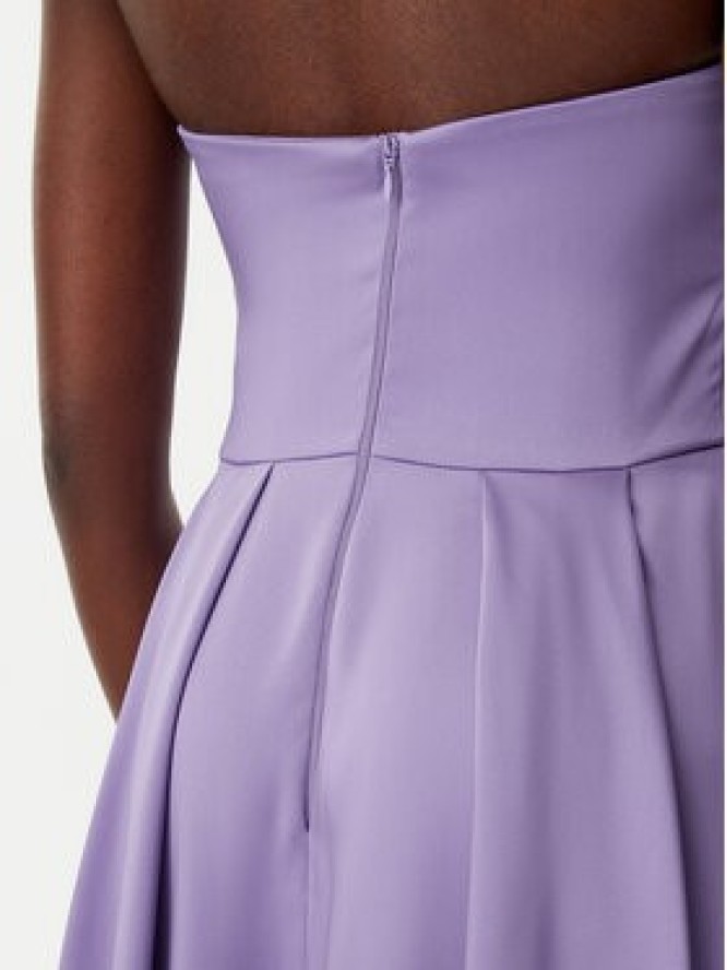 Rinascimento Sukienka wieczorowa CFC0019824002 Fioletowy Regular Fit