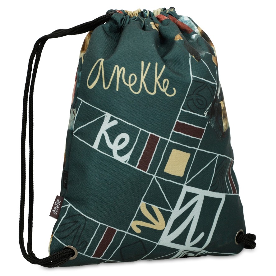 Worek damski Anekke, plecak we wzorki bogato zdobiony, kolorowy, 41484-002