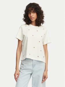 Vero Moda T-Shirt Sola 10341979 Biały Regular Fit