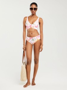 Dół od kostiumu kąpielowego z motywem kwiatowym Morrasa 000