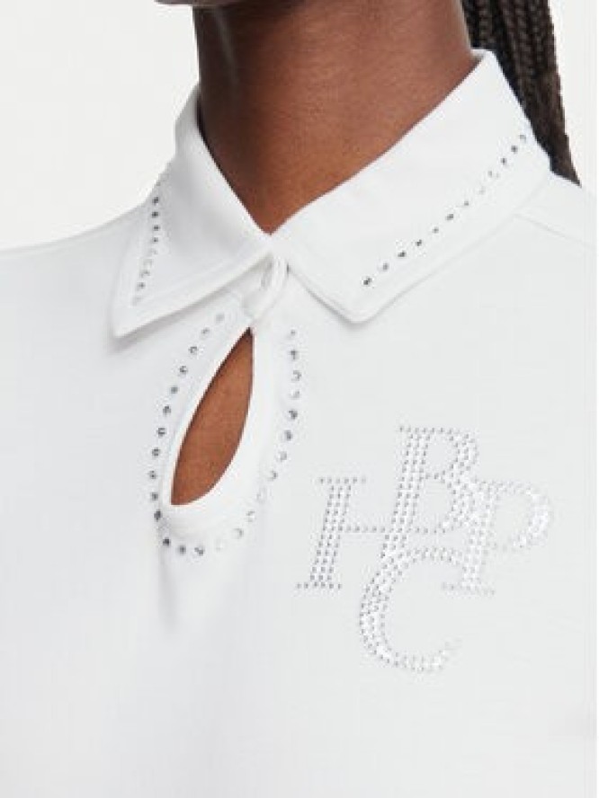 Beverly Hills Polo Club Polo L2601-HR Biały Regular Fit