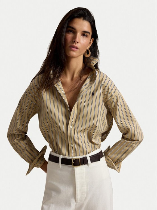 Polo Ralph Lauren Koszula 211910743511 Beżowy Regular Fit