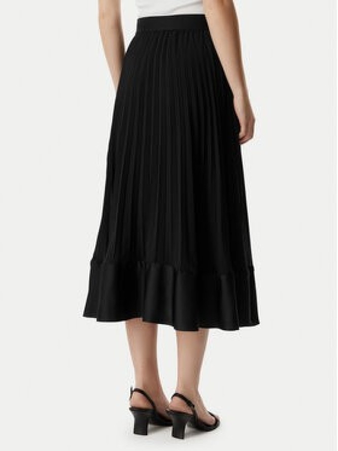KARL LAGERFELD Spódnica plisowana B2W12003 Czarny Regular Fit