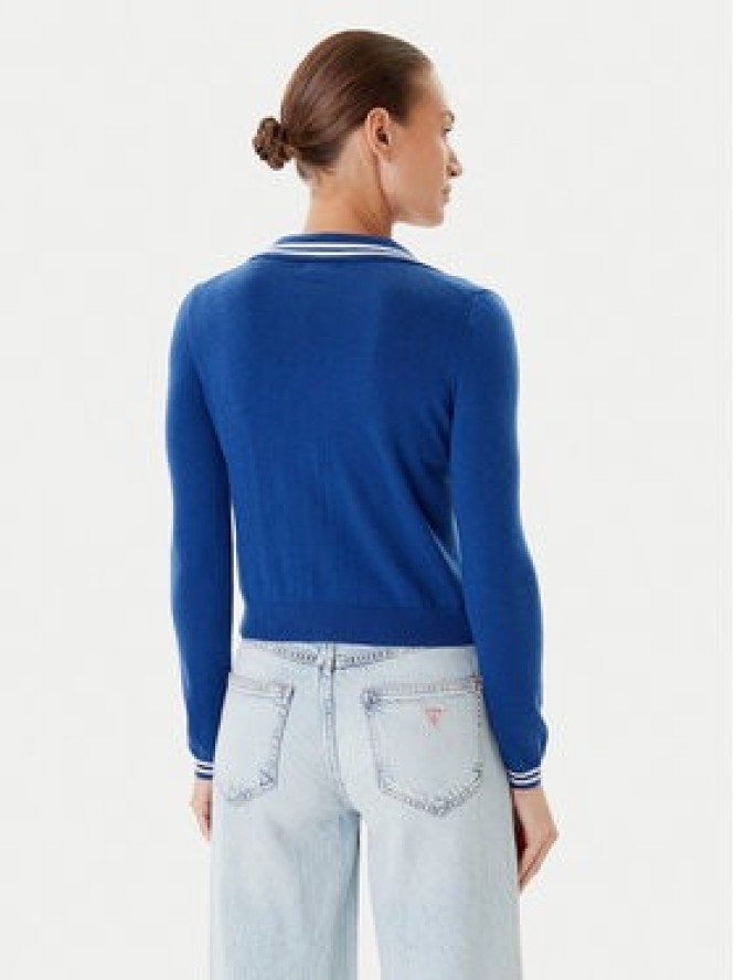 Guess Jeans Kardigan W5YR32 Z3HO2 Niebieski Regular Fit