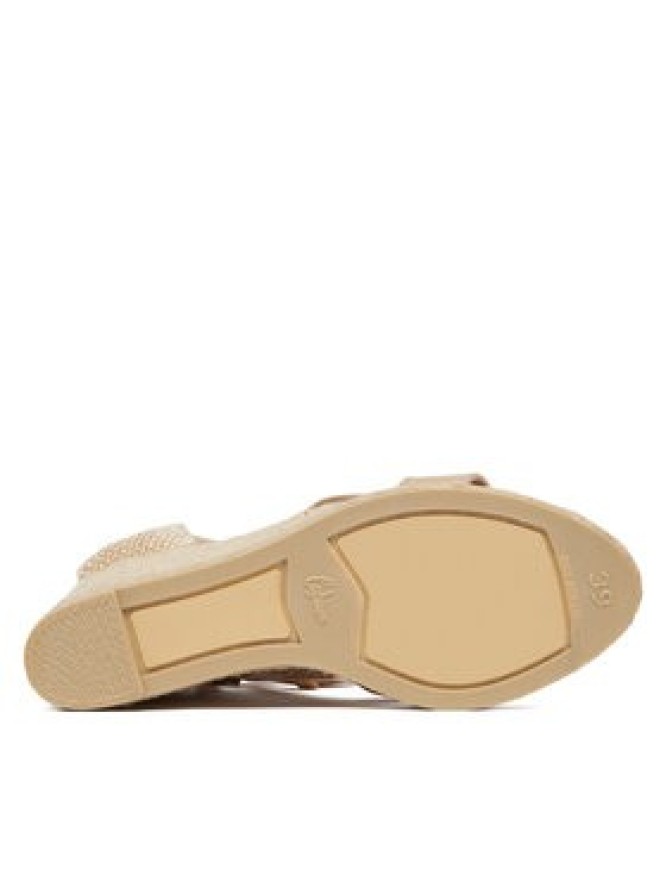 Castañer Espadryle Bailey 25633 Beżowy