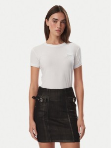 Guess T-Shirt W6YI12 K3751 Biały Slim Fit