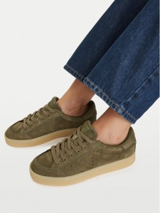 Guess Sneakersy FLTJHE SUE12 Zielony