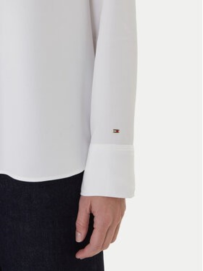Tommy Hilfiger Bluzka WW0WW47339 Biały Relaxed Fit