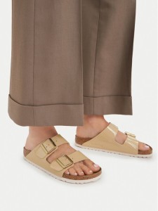 Birkenstock Klapki Arizona Bf 1013070 Beżowy