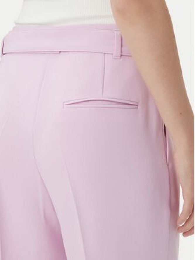 BOSS Spodnie materiałowe Tapiah 50490037 Fioletowy Regular Fit